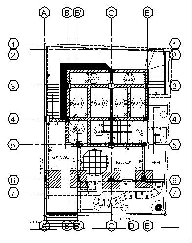 Ground Floor Framing Plan, How To Layout Basement Framing In Autocad